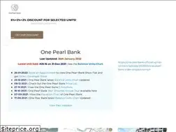 Sites similar to one-pearlbank-official.sg