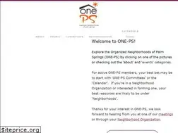 Sites similar to one-ps.org