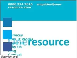 Sites similar to one-resource.com