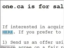 Sites similar to one.ca