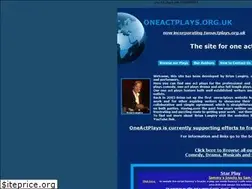 Sites similar to oneactplays.org.uk