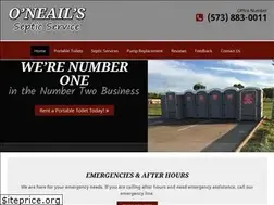 Sites similar to oneailssepticservice.com