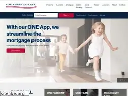 Sites similar to oneamericanbank.com