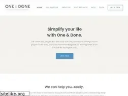 Sites similar to oneanddoneconcierge.com