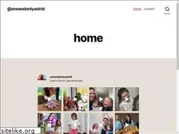 Sites similar to oneandonlyastrid.com