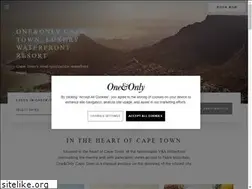 Sites similar to oneandonlycapetown.com