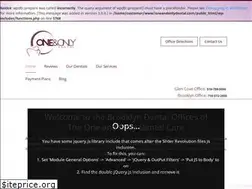 Sites similar to oneandonlydental.com