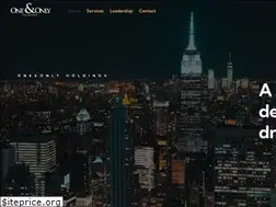 Sites similar to oneandonlyholdings.com