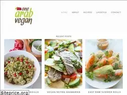 Sites similar to onearabvegan.com