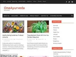 Sites similar to oneayurveda.com