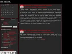 Sites similar to onebadpixel.com
