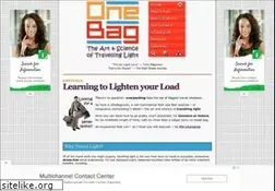 Sites similar to onebag.com