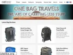 Sites similar to onebagtravels.com
