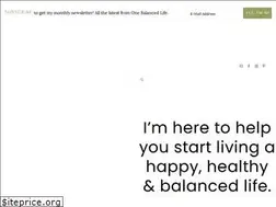 Sites similar to onebalancedlife.com