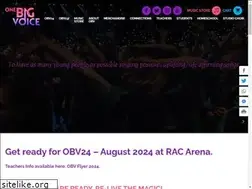Sites similar to onebigvoice.com.au