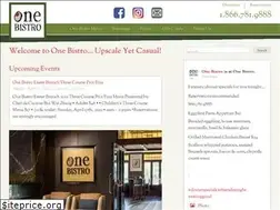 Sites similar to onebistro.com