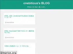 Sites similar to onebitious.net