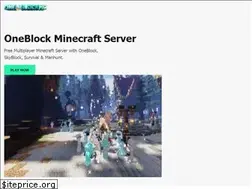 Sites similar to oneblockmc.com