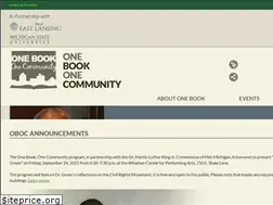 Sites similar to onebookeastlansing.com