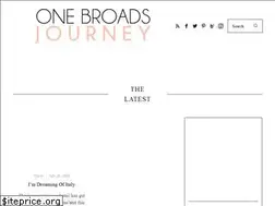 Sites similar to onebroadsjourney.com
