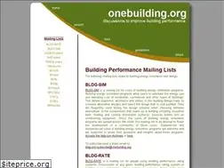 Sites similar to onebuilding.org