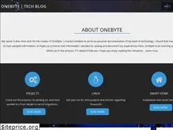 Sites similar to onebyte.org