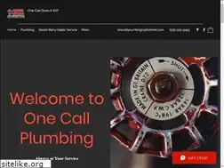 Sites similar to onecallplumbinglc.com