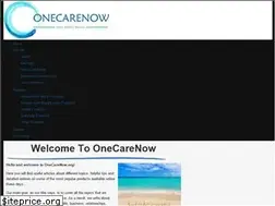 Sites similar to onecarenow.org