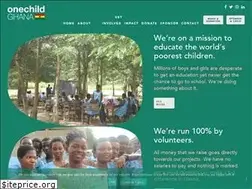 Sites similar to onechildghana.org