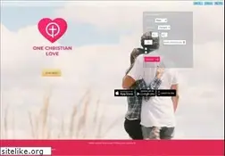 Sites similar to onechristianlove.com