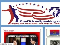 Sites similar to onecitizenspeaking.com
