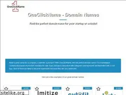 Sites similar to oneclickname.com