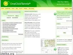 Sites similar to oneclicktennis.com
