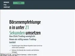 Sites similar to oneclicktrading.de