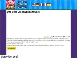Sites similar to onecluecrossword.org