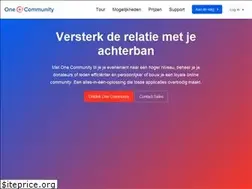 Sites similar to onecommunity.nl