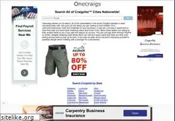 Sites similar to onecraigs.com