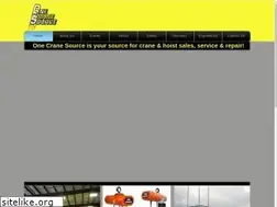 Sites similar to onecranesource.com