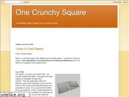 Sites similar to onecrunchysq.blogspot.com