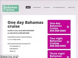 Sites similar to onedaybahamascruise.com