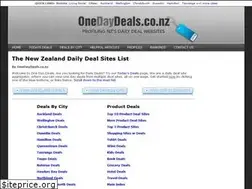 Sites similar to onedaydeals.co.nz