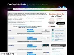 Sites similar to onedaysalefinder.co.nz