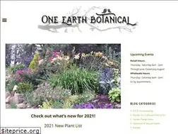 Sites similar to oneearthbotanical.com