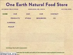 Sites similar to oneearthnaturalfoodstore.com