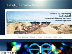 Sites similar to oneeightyone.org
