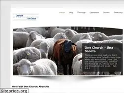 Sites similar to onefaithonechurch.com