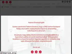 Sites similar to onefashionbudapest.com