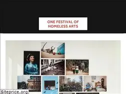 Sites similar to onefestivalofhomelessarts.com