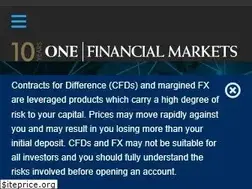 Sites similar to onefinancialmarkets.com