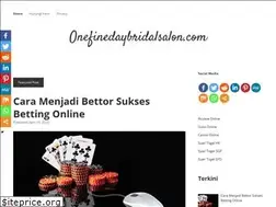 Sites similar to onefinedaybridalsalon.com